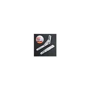 【並行輸入品】ygqzm Practical Folding Shelf Brackets Heavy Duty Stainless Stee_5