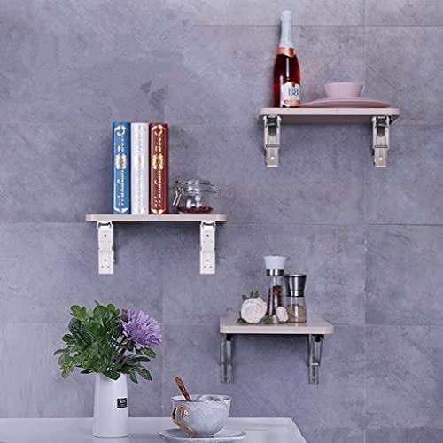 【並行輸入品】ygqzm Practical Folding Shelf Brackets Heavy Duty Stainless Stee_7