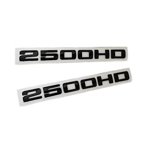 【並行輸入品】2 pcs 2500 hd Emblem Decal Sticker Modified Car Hood Door Side F_4