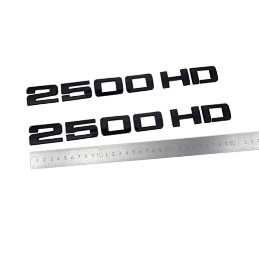 【並行輸入品】2 pcs 2500 hd Emblem Decal Sticker Modified Car Hood Door Side F_6