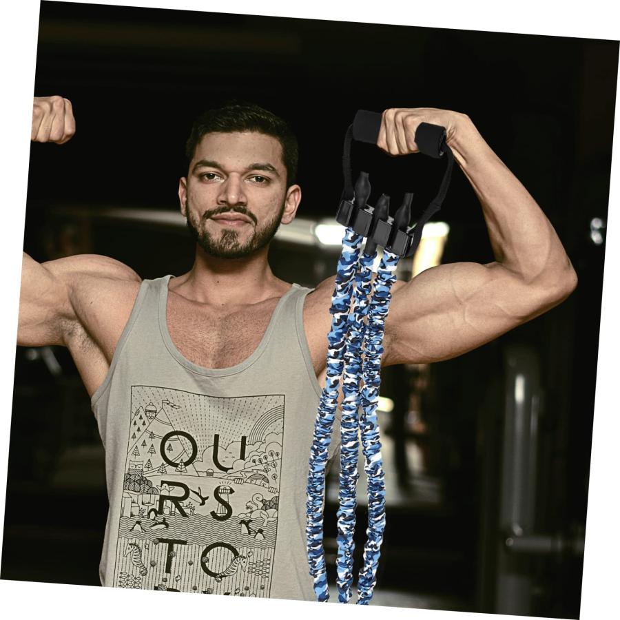ブランド登録なし - 【並行輸入品】Toddmomy Fitness Elastic Band Bicep Bands Thigh Workout Equipmen