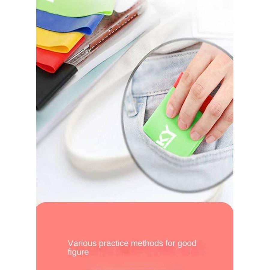 【並行輸入品】HITBOD Yoga Stretch Belt, Fitness Supplies Resistance Band, Plasの画像