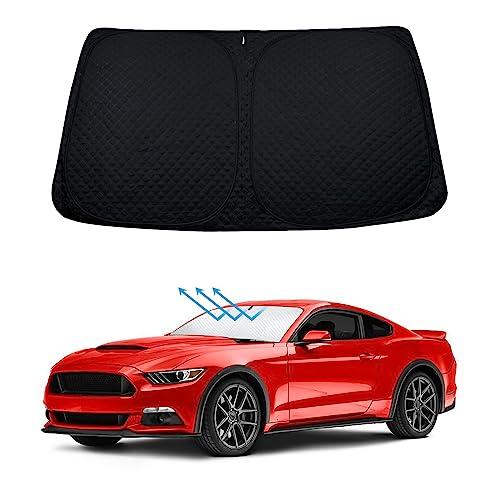 並行輸入品】BESTVIEW フロントガラスサンシェード Ford Mustang 2015