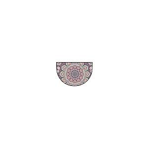【並行輸入品】Half Round Door Mat Doormat Mandala Door Mat Outdoor Entrance, fの画像