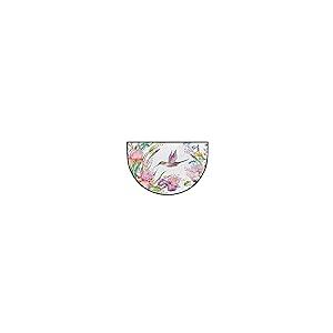 【並行輸入品】Hummingbird Animal Half Round Door Mat Indoor Entrance, Spring Fの画像