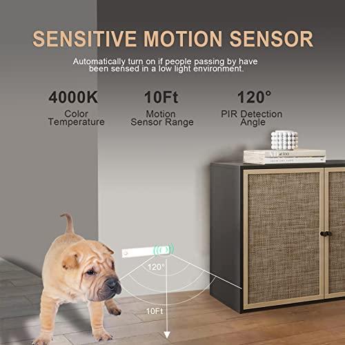 【並行輸入品】MMXIANG Led Under Cabinet Lights, 7.8 inches Motion Sensor Cabinの画像