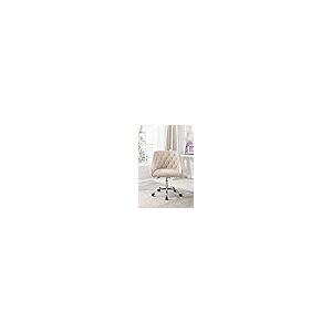 【並行輸入品】Bishilin Desk Chair for Women， Desk Chairs Beige Adjustable Task_2