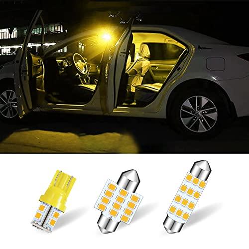 【並行輸入品】Ajxn 24 Pack LED Car Bulb Kit, T10 31 mm 42 mm Interior Lights,の画像