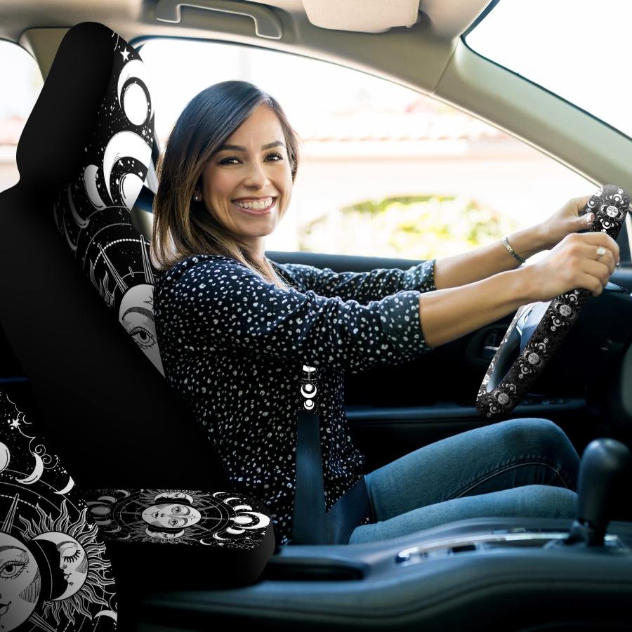 FHグループ 自動車用シートカバーセット ステアリングホイールカバー 自動車 FHグループ 自動車用シートカバーセット ステアリングホイール