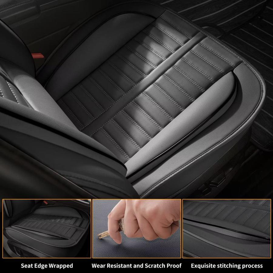 【並行輸入品】IKABEVEM 2PCS Front Seat Covers Fit for Jeep Wrangler 2003 2023_9