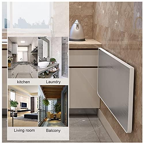 【並行輸入品】CHEWO Breakfast Bar Table， Folding Wall Mounted Tables Fold Down