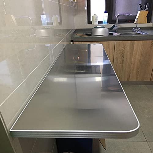 【並行輸入品】CHEWO Breakfast Bar Table, Folding Wall Mounted Tables Fold Down_1