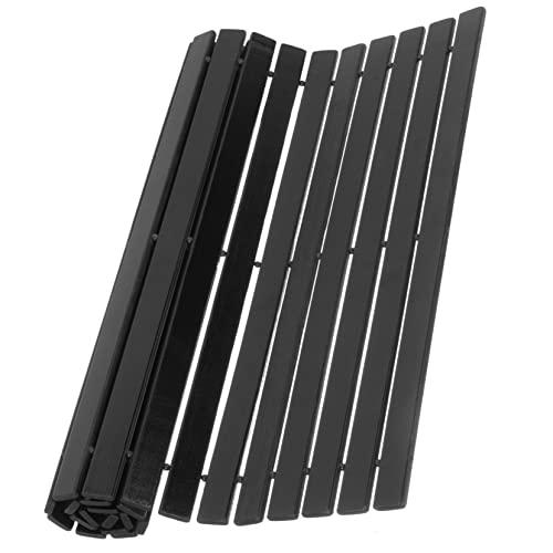 【並行輸入品】Zerodeko竹バスマット 木製バスマット ドアマット 屋外スパ 装飾バスマット ドアマット タブマット シャワーラグ 竹ラグ_1