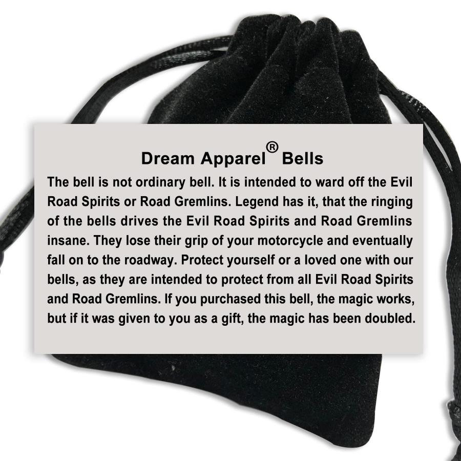 【並行輸入品】Dream Apparel 2 Pack Motorcycle Bells for Bikers Riders Men Wome_6