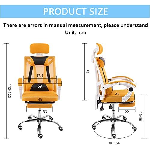 【並行輸入品】FENNVV Ergonomic Office Chair Mesh Computer Chairs Swivel Lift T_4