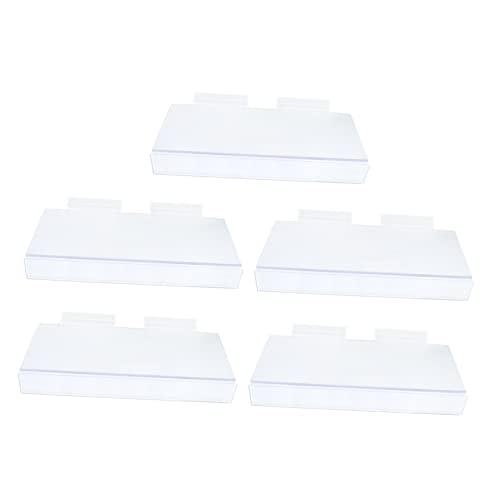 【並行輸入品】KJHBV 5pcs Shoe Rack Channel Shoe Display Riser Acrylic Floatingの画像