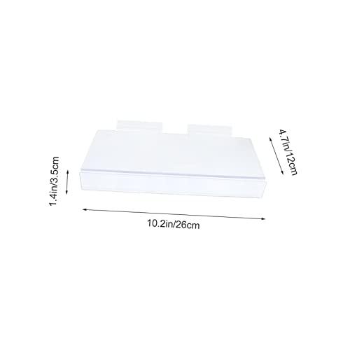 【並行輸入品】KJHBV 5pcs Shoe Rack Channel Shoe Display Riser Acrylic Floatingの画像