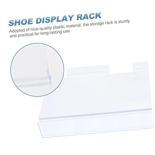 【並行輸入品】KJHBV 5pcs Shoe Rack Channel Shoe Display Riser Acrylic Floatingの画像