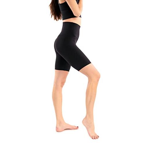 【並行輸入品】Aikka Activewear Lula High Waisted Biker Shorts for Women Stre_1