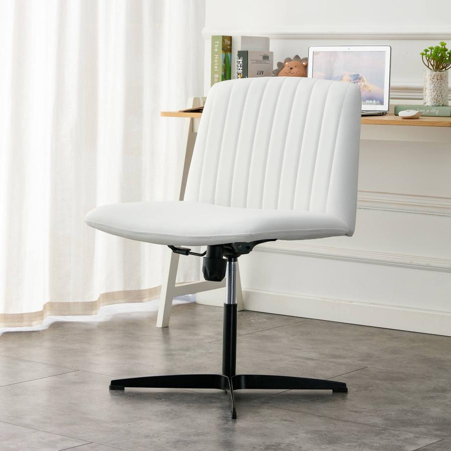 【並行輸入品】Home Office Chair 2 Piece Set Swivel Chair PU Leather Office Chaの画像
