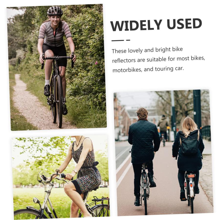 【並行輸入品】INOOMP 20pcs Bicycle Spoke Reverse Car Reflective Sticker Bike L