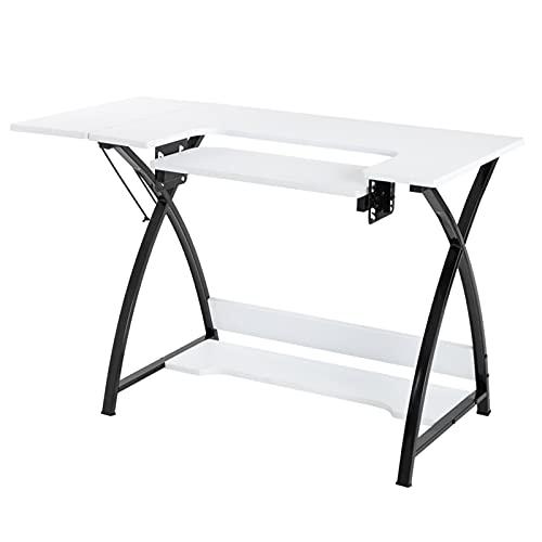 WYYDFDC Table Cutting Table Worktable Computer Table White Compu 並行輸入品｜import-tabaido｜02