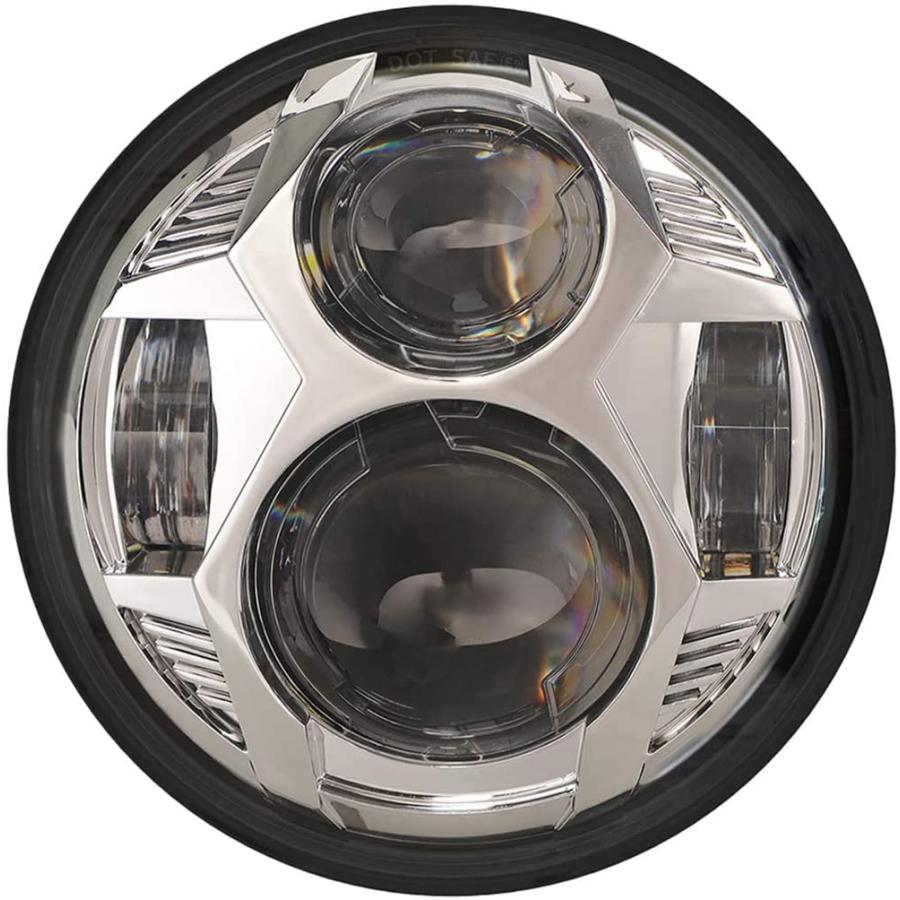 【並行輸入品】オートバイのヘッドライト に適合する オートバイヘッドランプマウントリング 40 ワット H4 オートバイ LED ヘッドライトブ | ブランド登録なし