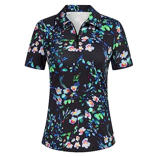 【並行輸入品】JACK SMITH Women Sports Shirts Short Sleeve Fitted Tops Women Yo_1