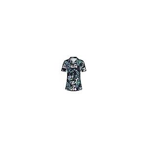 【並行輸入品】JACK SMITH Women Sports Shirts Short Sleeve Fitted Tops Women Yo_2