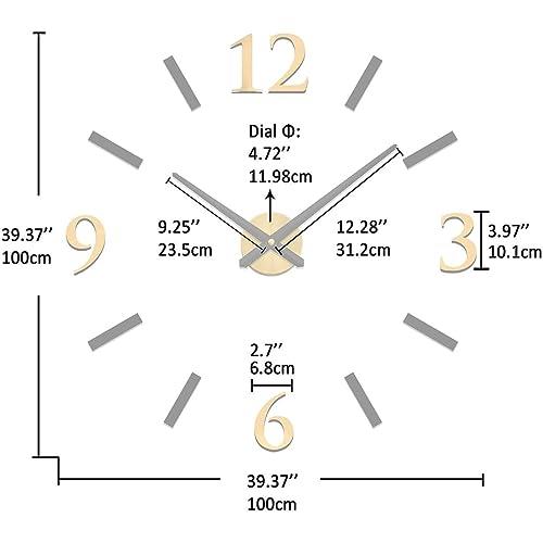 【並行輸入品】VANGOLD Wall Clock for Living Room Decor_7