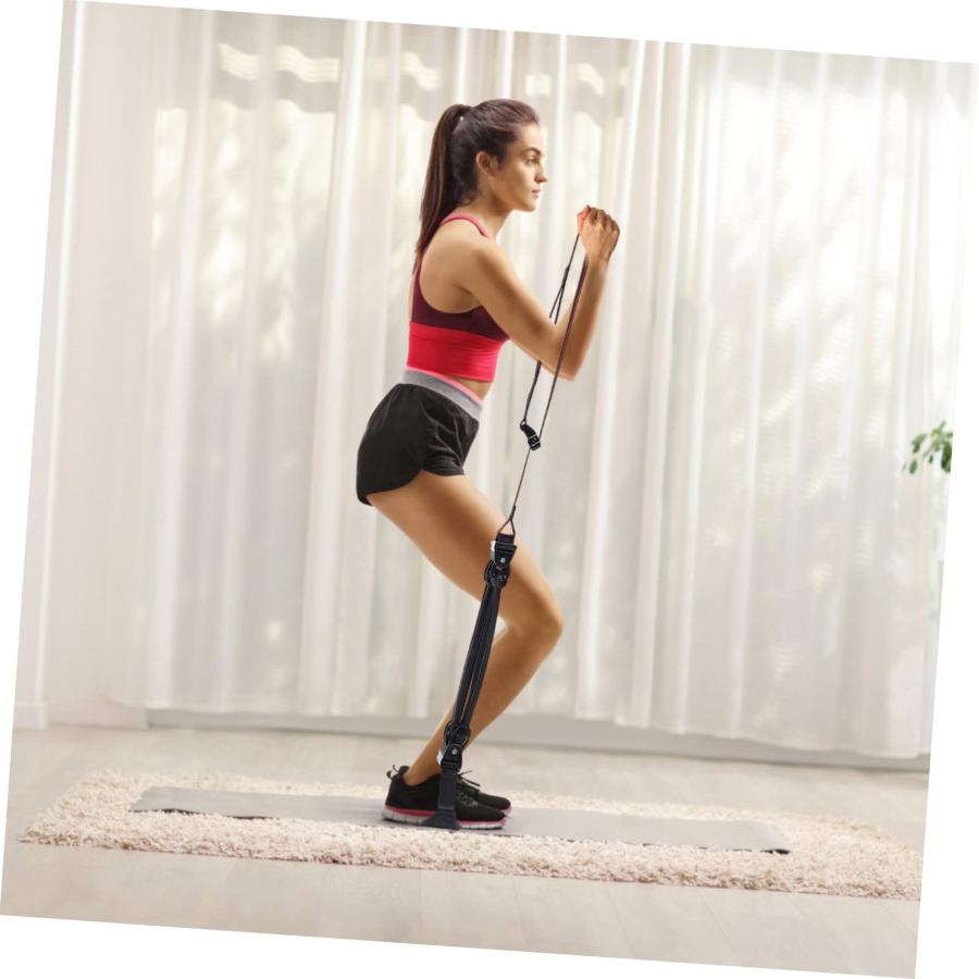 【並行輸入品】Unomor 1Pc Fitness aid Belt Sit Up Rope Exercise Door up bar Tra_6