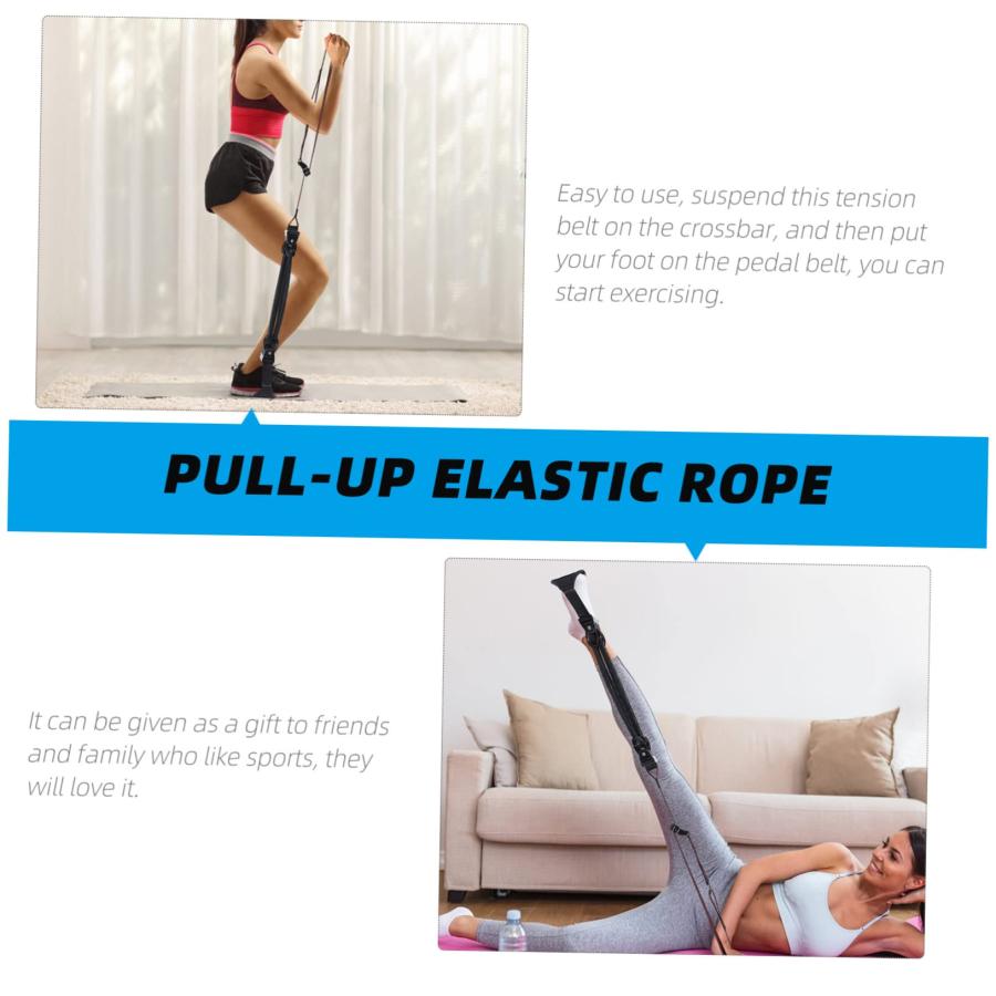 【並行輸入品】Unomor 1Pc Fitness aid Belt Sit Up Rope Exercise Door up bar Tra_9