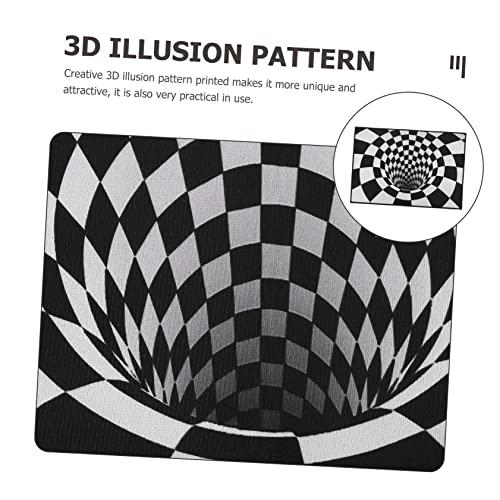 【並行輸入品】RORPOIR Black and White Visual Carpet Halloween Home Decor Anti_6