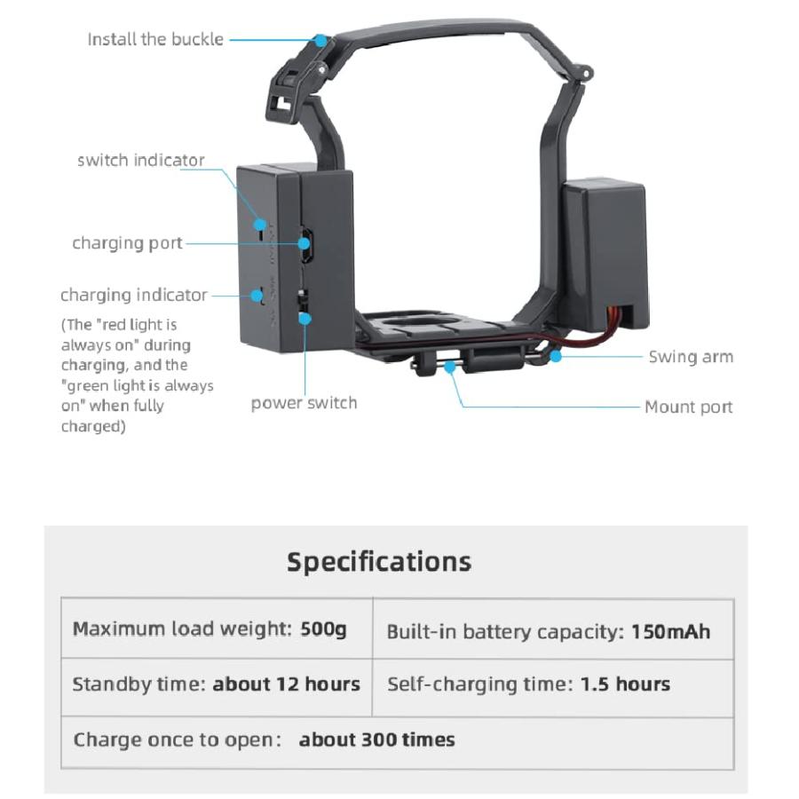 BTG Mavic 3 Pro エアドロップ ペイロードドロッパー DJI Mavic 3/ Mavic 3 Pro/Mavic  並行輸入品｜import-tabaido｜10