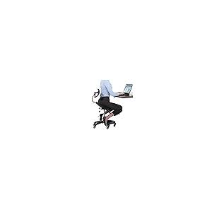 【並行輸入品】Ergonomic Kneeling Chair with Back Support， Adjustable Desk Chai_2