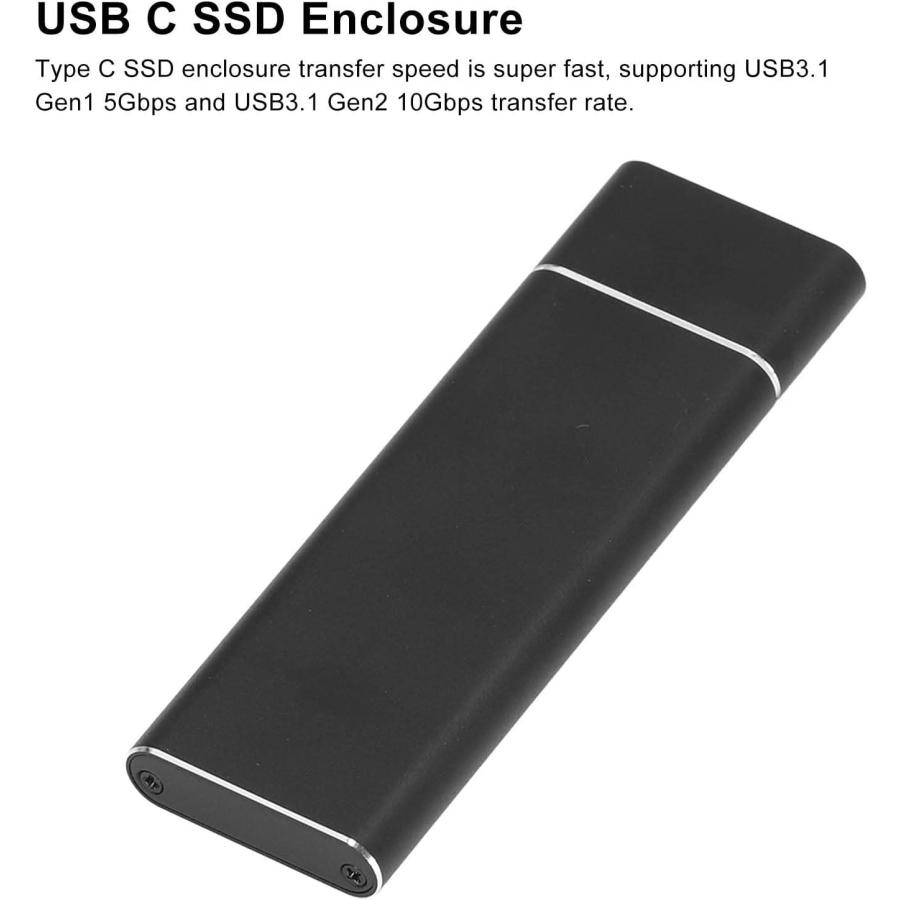 Acogedor M.2 SSD NVMe エンクロージャ USB C USB3.0 5Gbps USB 3.1 10Gbps 外　並行輸入 USB SSD NVMe USB3 5Gbps 10Gbps Acogedor エンクロージャ NGFF 2230/2242/2260/2280 Enclosure