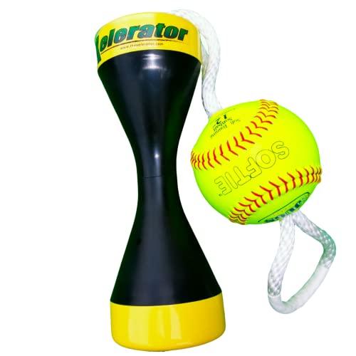 【並行輸入品】The Xelerator Pro Fastpitch ソフトボールピッチングトレーナーとウォームアップツール 12インチプレミアの画像