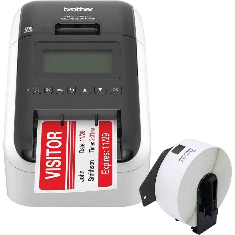 Brother QL820NWB Professional Ultra Flexible Label Printer with WiFi