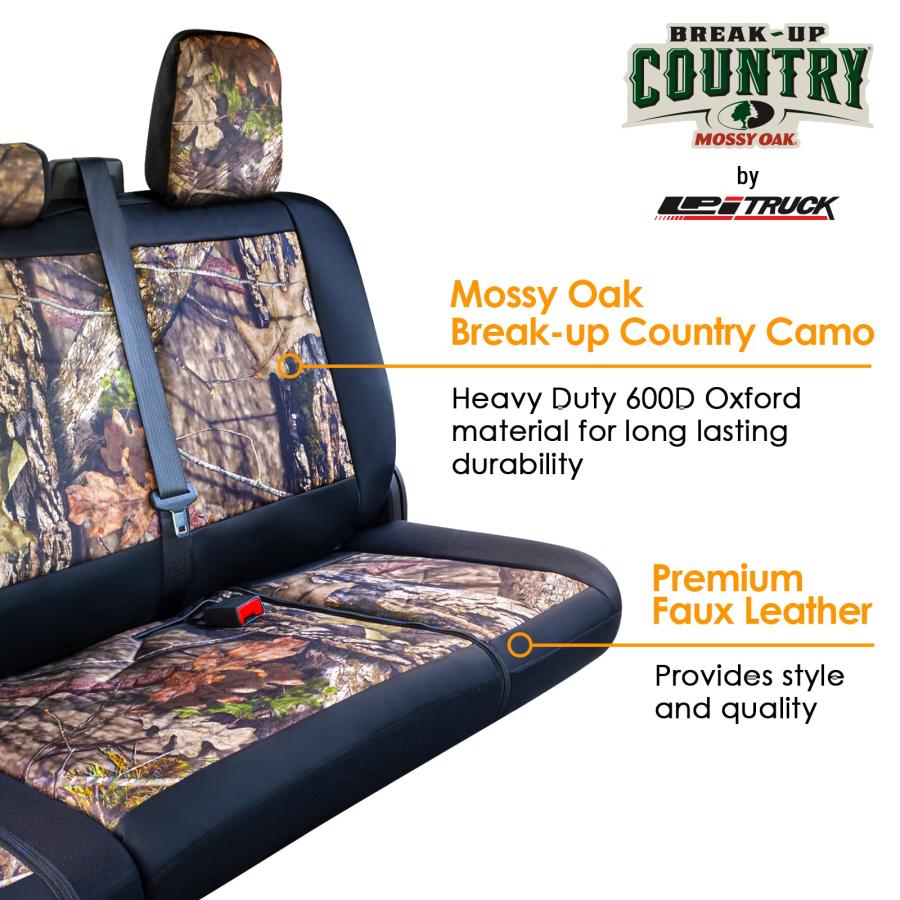 並行輸入品】LPI Truck Mossy Oak 迷彩柄トラックベンチシートカバー