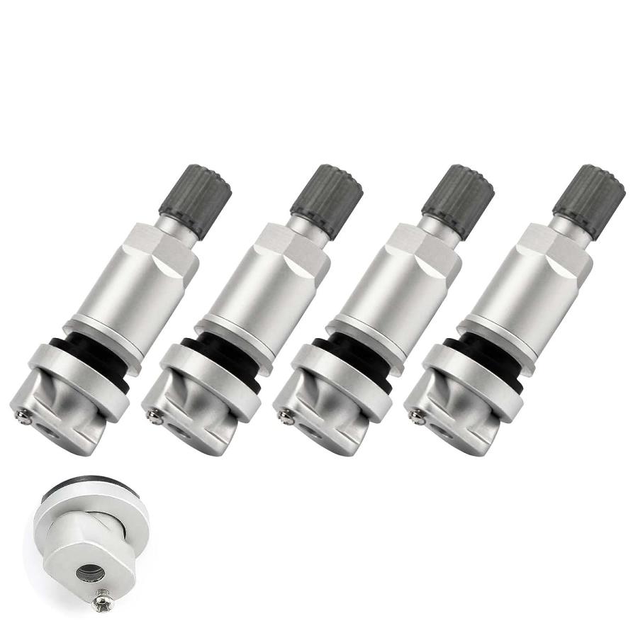 KAWISH TPMS センサーバルブステム交換キット 高圧センサー メタルバルブステム Peugeot 407 407S Hyu 並行輸入