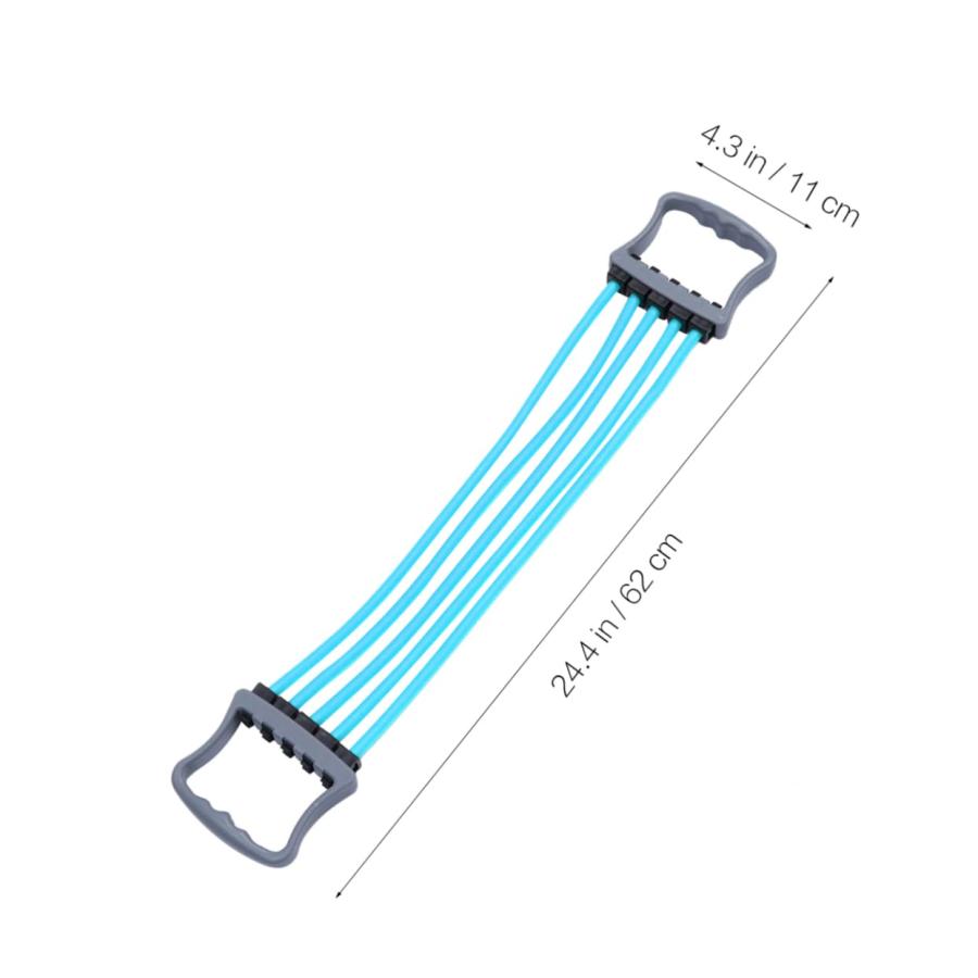 【並行輸入品】BESPORTBLE 1pc 5 Pieces of Tension Rope Chest Expander Tie Rod Tの画像