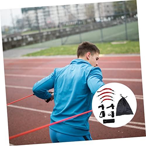 【並行輸入品】NOLITOY 1 Set Fitness Resistance Band Arm Workout Rope Boxing Trの画像