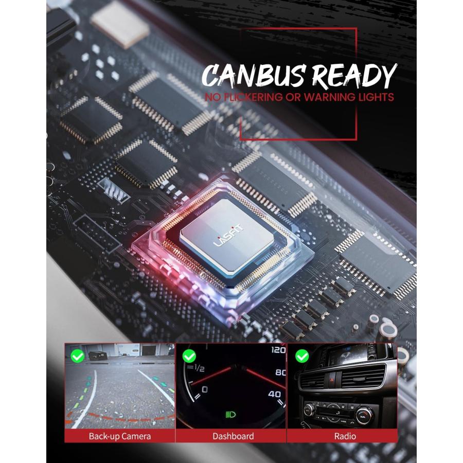 【並行輸入品】LASFIT H11 LEDヘッドライト電球 - 500%明るい H9 H8 H11 LED電球 6000K アップグレードされた 並行_7