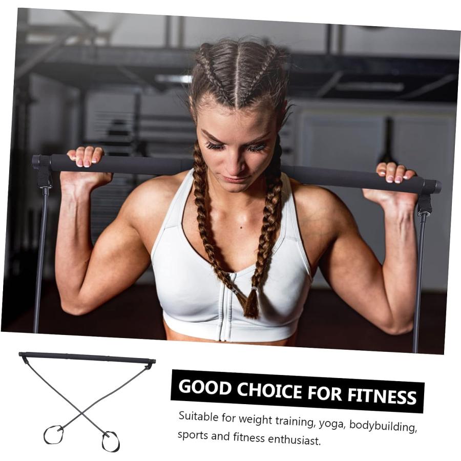 【並行輸入品】CRILSTYLEO 1pc Yoga Stick Portable Exercise Equipment Gym Kit Fit 並行の画像