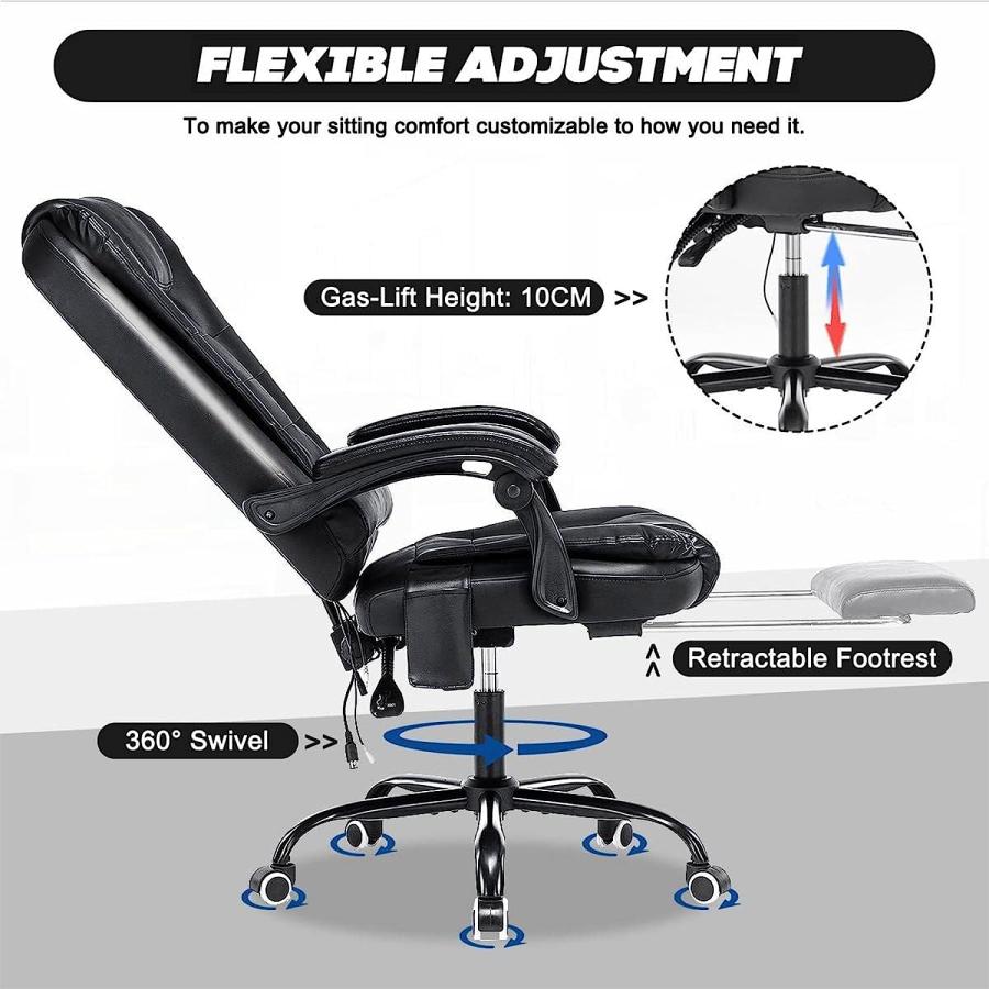 【並行輸入品】E-Sports Chair Office Chair Executive Chair Desk Swivel Chair Can_3
