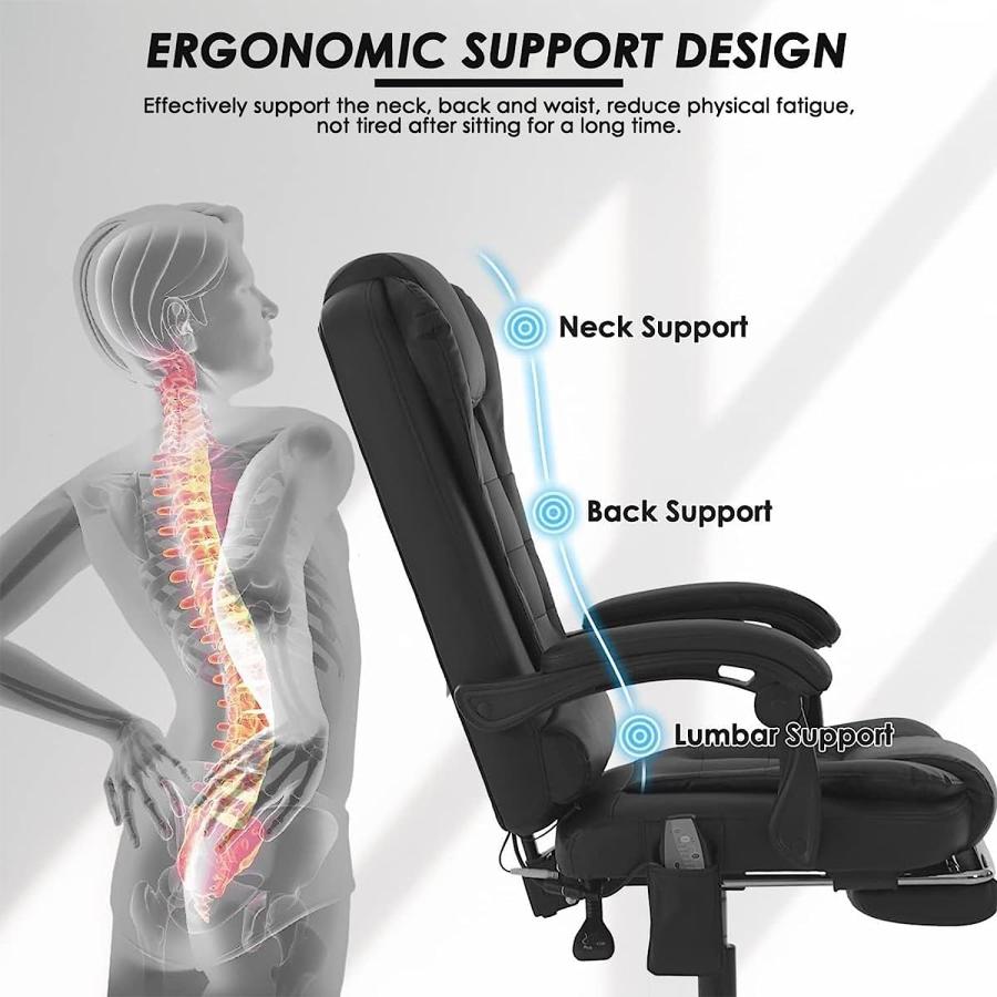 【並行輸入品】E-Sports Chair Office Chair Executive Chair Desk Swivel Chair Can_4