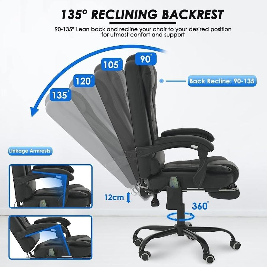 【並行輸入品】E-Sports Chair Office Chair Executive Chair Desk Swivel Chair Can_5
