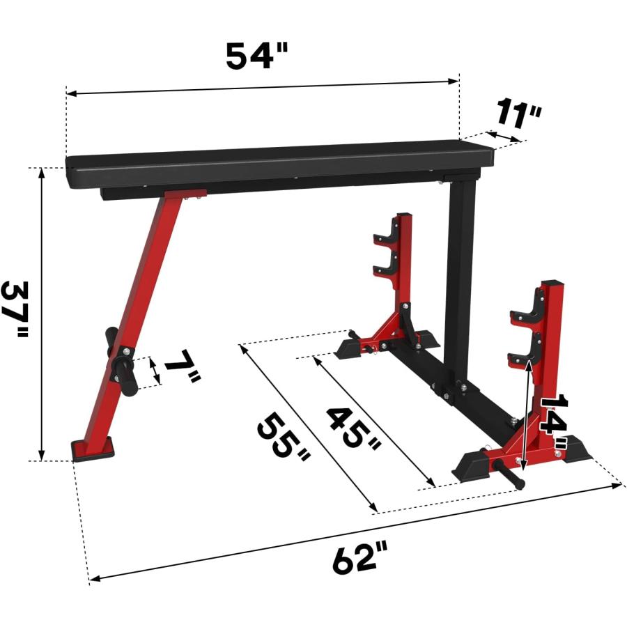 並行輸入品】GMWD シールローベンチ バックエクステンションベンチ