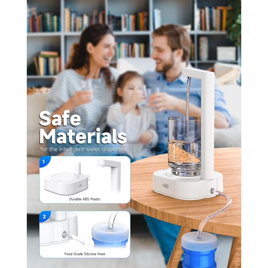 並行輸入品】FUNCUE Water Dispenser, Intelligent 7 Levels Dispenser