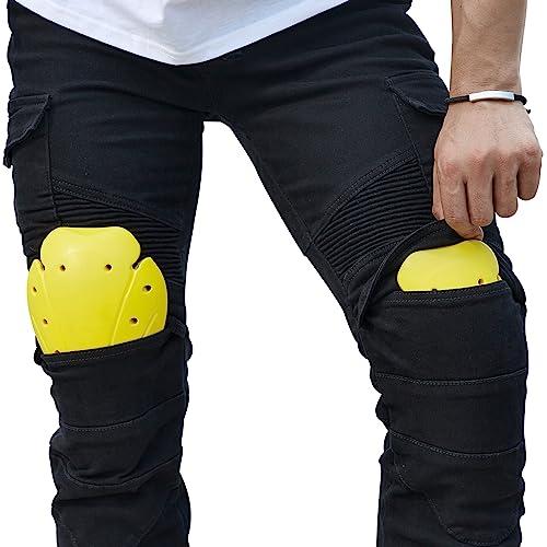 【並行輸入品】HDhuiun Motorcycle Riding Pants Stylish and Protective Jeans f_4